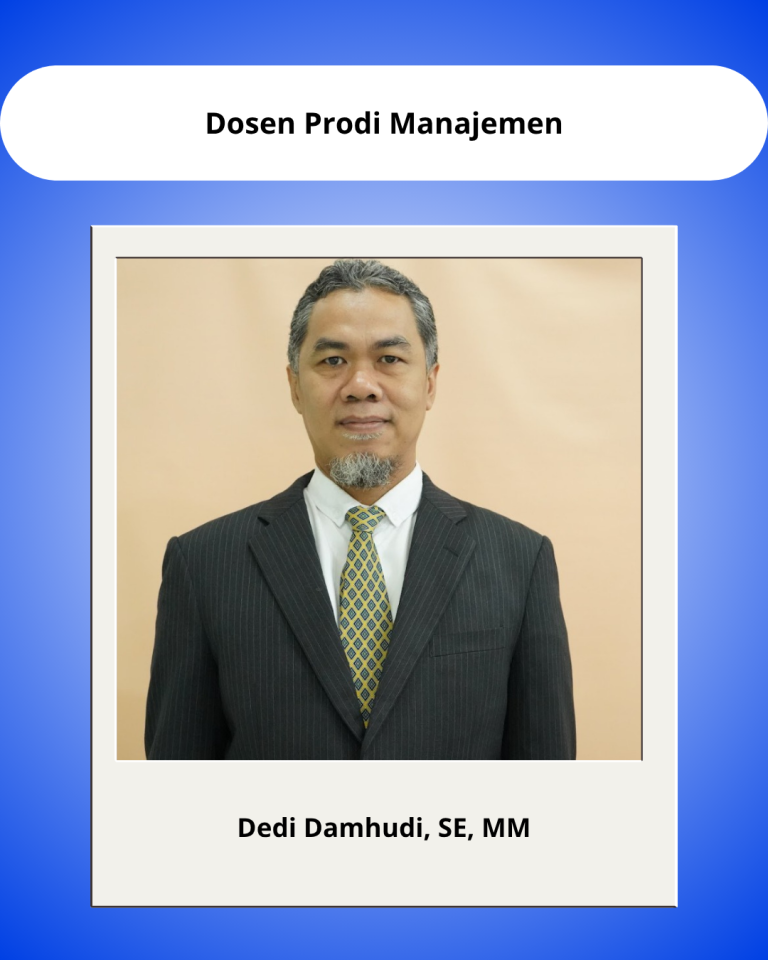 Dedi Damhudi, SE, MM.