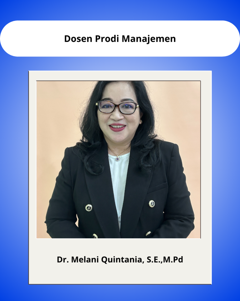 Dr. Melani Quintania, SE, M.Pd.