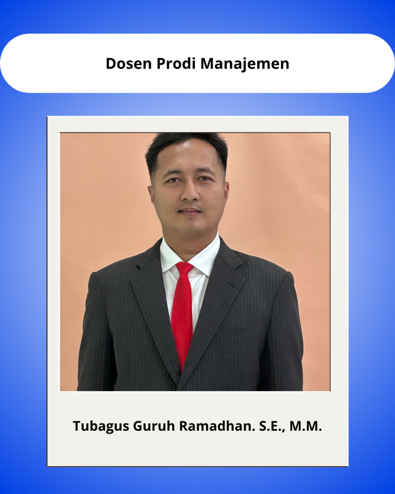 Tubagus Guruh Ramadhan, SE, MM.