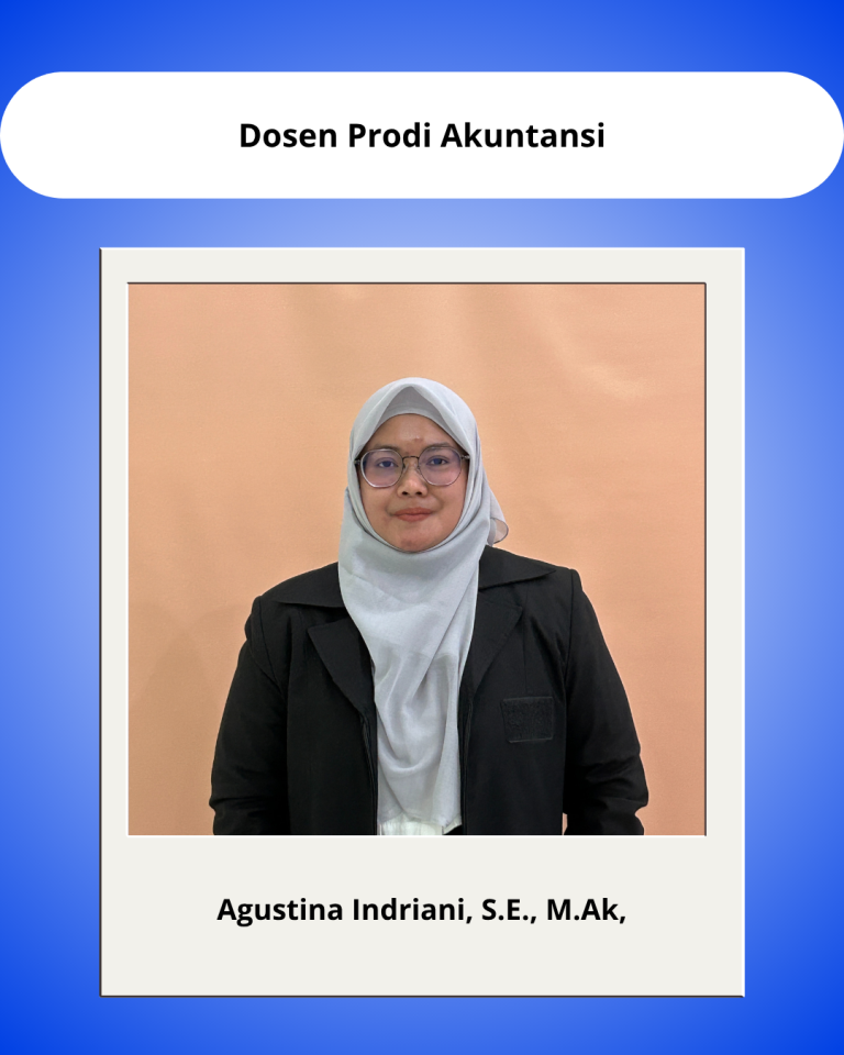 Agustina Indriani, SE,M.Ak.