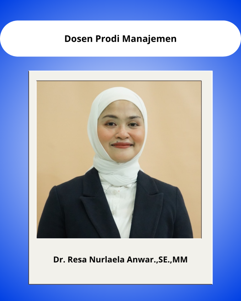 Dr. Resa Nurlaela Anwar, SE, MM.