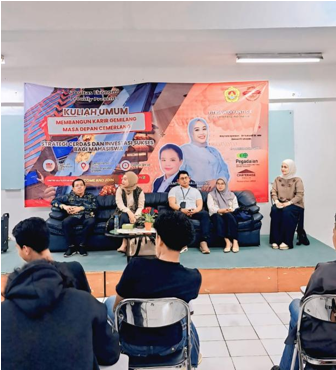 Kuliah Umum Fakultas Ekonomi Universitas Darma Persada Dorong Mahasiswa Membangun Karier Gemilang dan Melek Investasi