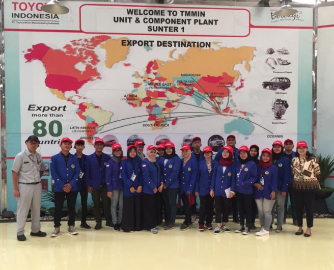 Kunjungan Industri PT. TOYOTA MOTOR MANUFACTURING INDONESIA
