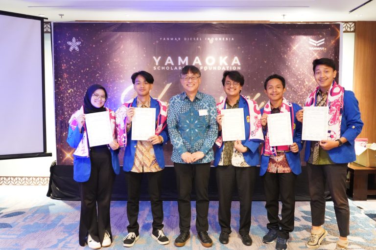 Lima Mahasiswa UNSADA Terima Beasiswa dari Yamaoka Scholarship Foundation