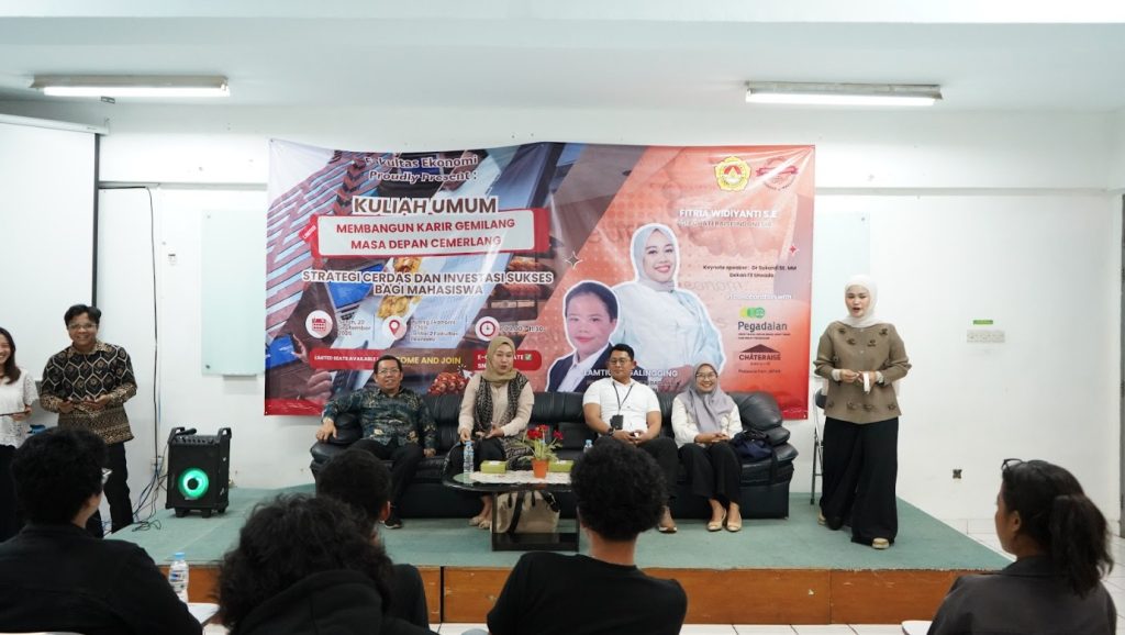 Kuliah Umum Fakultas Ekonomi UNSADA: Membangun Karier Gemilang, Masa Depan Cemerlang