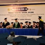406 Wisudawan Universitas Darma Persada Siap Bersaing di Era Global Digital